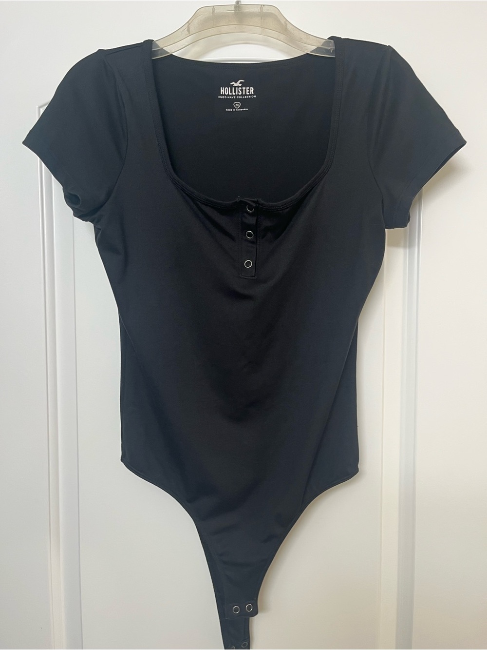 Hollister Must Have‎ Collection Black  Bodysuit Size Medium